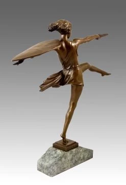 Art Deco Bronze "The Amazon" On Marble By Pierre Le Faguays 11 Art Deco Bronze "The Amazon" On Marble By Pierre Le Faguays -Salvador Dali Shop 59 659300a295cad4