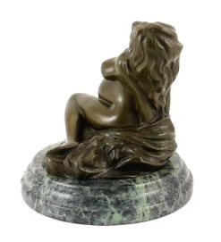 Modern Bronze Sculpture - Pregnant Woman - Sign. Milo -Salvador Dali Shop 605 459300b84ee2bd