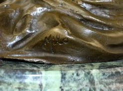 Modern Bronze Sculpture - Pregnant Woman - Sign. Milo -Salvador Dali Shop 605 559300b8513a25