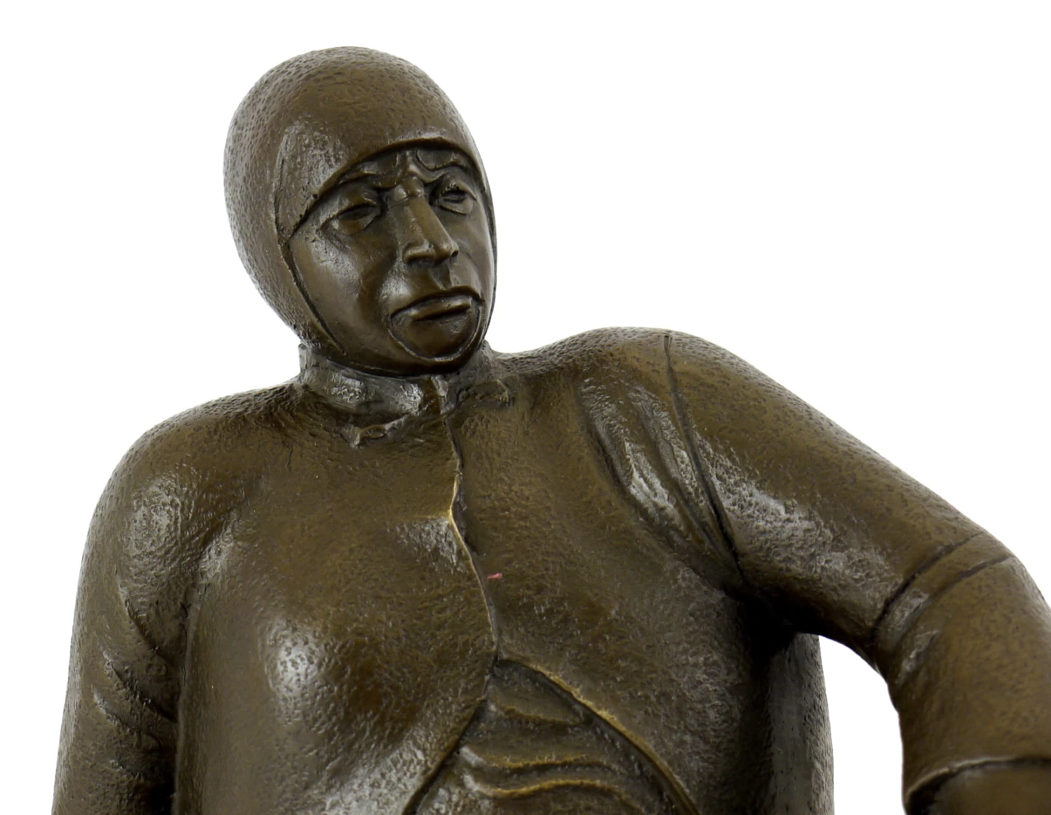 Bronze Figure - Russian Beggar Woman With Bowl - Ernst Barlach 2 Bronze Figure - Russian Beggar Woman With Bowl - Ernst Barlach - Image 2