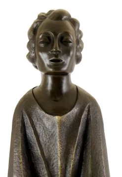 Bronze Sculpture - The Singer (1931) - Sign. Ernst Barlach -Salvador Dali Shop 607 659300b869c1ec