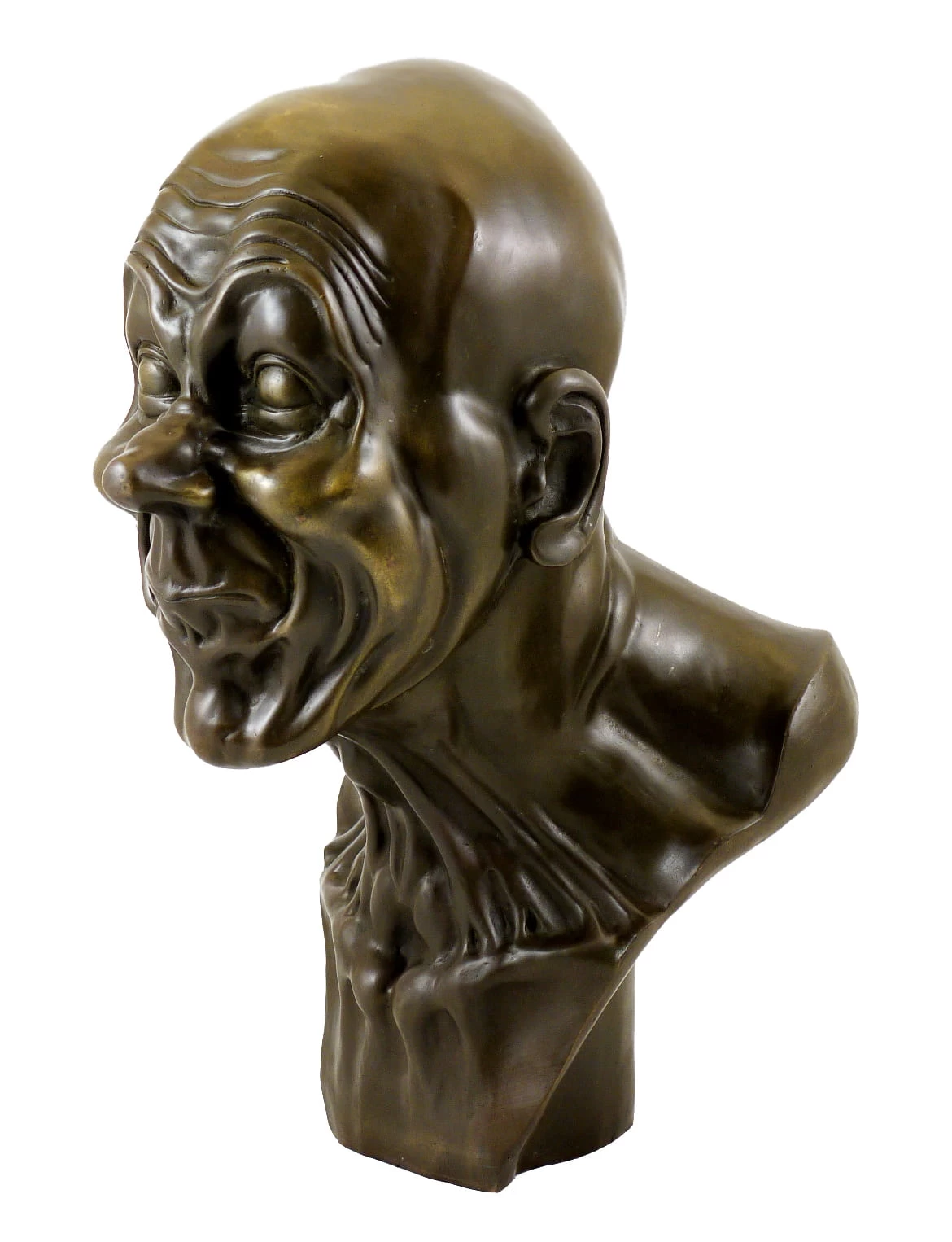Bronze Head - Grotesque Grimace - Franz Xaver Messerschmidt 4 Bronze Head - Grotesque Grimace - Franz Xaver Messerschmidt - Image 4