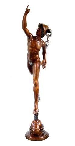 Salvador Dali Shop 17 Hermes, Messenger Of The Gods - Bronze - Sign. Giambologna