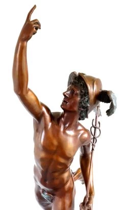 Hermes, Messenger Of The Gods - Bronze - Sign. Giambologna -Salvador Dali Shop 612 359300b8a1d224