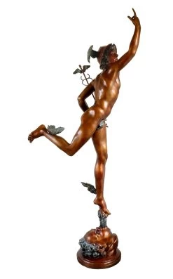 Hermes, Messenger Of The Gods - Bronze - Sign. Giambologna -Salvador Dali Shop 612 659300b8a6c445