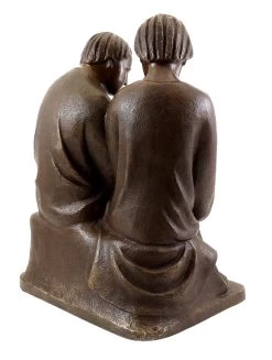 Bronze Sculpture - Reading Monks (1932) - Sign. Ernst Barlach -Salvador Dali Shop 613 8