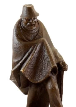 Bronze Figure - Hilarious Monopod (1934) - Sign. Ernst Barlach -Salvador Dali Shop 614 7