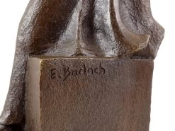 Bronze Statue - Wanderer In The Wind (1934) - Ernst Barlach 9 Bronze Statue - Wanderer In The Wind (1934) - Ernst Barlach -Salvador Dali Shop 615 459300b8be35c0