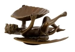 Devil With Mussel Shell, Vienna Bronze, With Bergmann Stamp -Salvador Dali Shop 618 459300b8e5fdeb