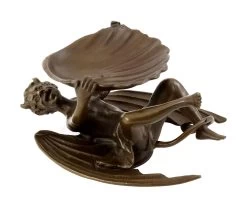 Devil With Mussel Shell, Vienna Bronze, With Bergmann Stamp -Salvador Dali Shop 618 559300b8e775ad