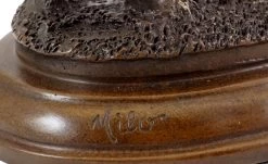 Bronze Figure - Jockey / Bronze Horse - Sign. Milo -Salvador Dali Shop 620 359300b9043801