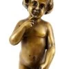 Naked Child On Business Cards Shell - Vienna Bronze, Bergmann