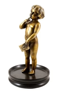 Naked Child On Business Cards Shell - Vienna Bronze, Bergmann -Salvador Dali Shop 621 5