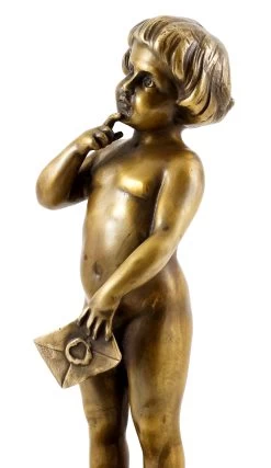 Naked Child On Business Cards Shell - Vienna Bronze, Bergmann -Salvador Dali Shop 621 6