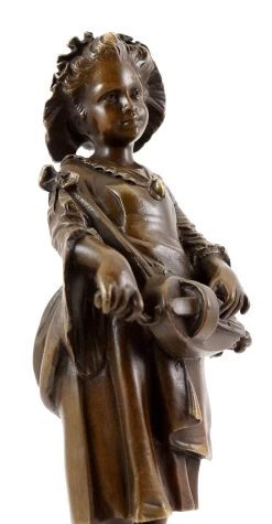 Young Girl Making Music - Vienna Bronze, Bergmann Stamp -Salvador Dali Shop 623 359300b9267f99