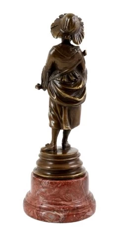 Young Girl Making Music - Vienna Bronze, Bergmann Stamp -Salvador Dali Shop 623 559300b92a10bd