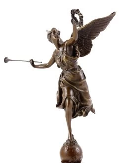 Bronze Statue - La Renomee - Louis-Ernest Barrias - Signed -Salvador Dali Shop 626 359300b947cd09