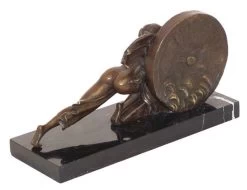 Art Deco Bronze "Towards Destiny" Signed A.Gennarelli -Salvador Dali Shop 62 459300a2ac2786