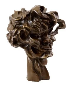 Cubistic Bronze Head - Viki (1912/13) - Sign. Otto Gutfreund -Salvador Dali Shop 630 459300b97c8309