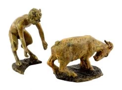 Faun With Goat - Vienna Bronze - Bergmann Stamp, 2-piece -Salvador Dali Shop 632 459300b99999ad