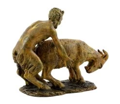 Faun With Goat - Vienna Bronze - Bergmann Stamp, 2-piece -Salvador Dali Shop 632 7