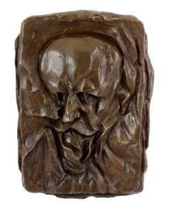 Bronze Relief - Portrait Of The Father (1912) - Otto Gutfreund -Salvador Dali Shop 634 459300b9b374d0