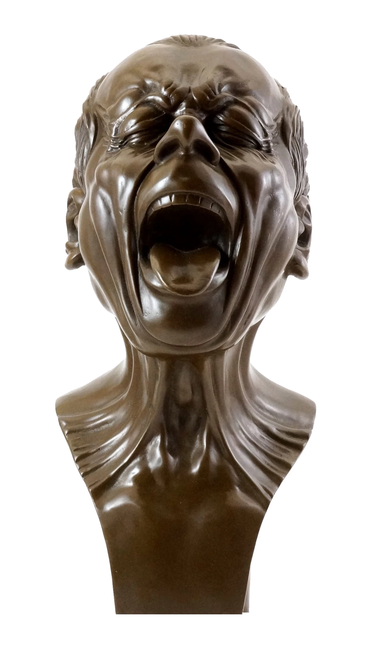 Bronze Head With A Stretched Out Tongue - F. X. Messerschmidt 7 Bronze Head With A Stretched Out Tongue - F. X. Messerschmidt - Image 7