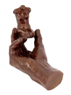 Bronze Sculpture - Auguste Rodin - The Hand Of God (1917) - Sign