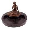Female Nude On A Marble Ashtray - Sign. Duprè