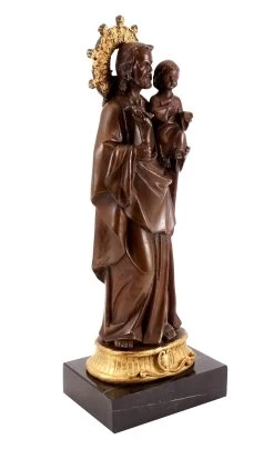 Bronze Figure - Joseph Holding The Jesus-child - A. A. Weinman -Salvador Dali Shop 647 359300ba83647f