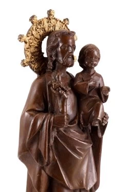 Bronze Figure - Joseph Holding The Jesus-child - A. A. Weinman -Salvador Dali Shop 647 759300ba894faa