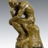 Famous Bronze Sculpture - The Thinker - Signed Auguste Rodin