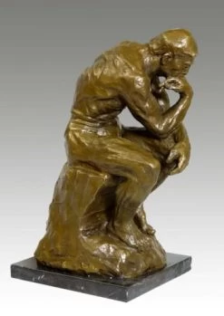 Famous Bronze Sculpture - The Thinker - Signed Auguste Rodin -Salvador Dali Shop 649 359300ba9812a5