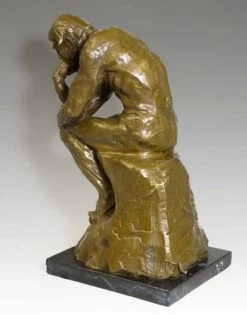 Famous Bronze Sculpture - The Thinker - Signed Auguste Rodin -Salvador Dali Shop 649 6