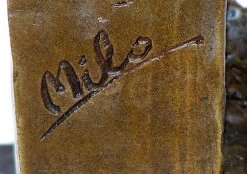 Modern Art Bronze On Marble -Skeleton (The Thinker) After Rodin -Salvador Dali Shop 65 759300acc3ff01