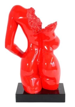 Erotic Female Nude - Red Seduction - Fiberglass - M. Klein