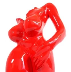 Erotic Female Nude - Red Seduction - Fiberglass - M. Klein 11 Erotic Female Nude - Red Seduction - Fiberglass - M. Klein -Salvador Dali Shop 664 559300bb0ab07f