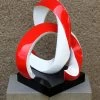 Abstract Art - Crossed Bands - Martin Klein - Fibreglass Figure