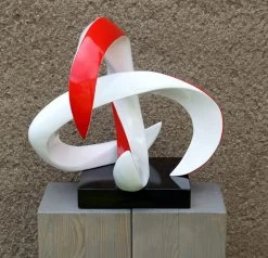 Abstract Art - Crossed Bands - Martin Klein - Fibreglass Figure -Salvador Dali Shop 665 359300bb161f28