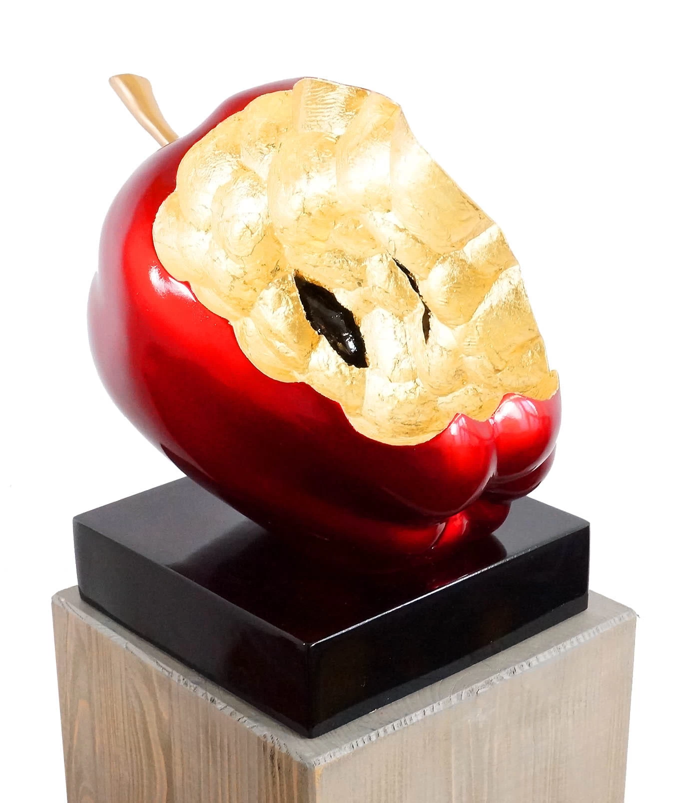 Fall Of Man - Fiberglass Sculpture On A Black Base, Martin Klein 3 Fall Of Man - Fiberglass Sculpture On A Black Base, Martin Klein - Image 3