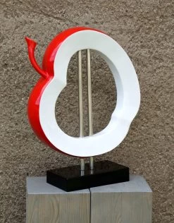 Cross Section Of An Apple - Martin Klein - Fiberglass