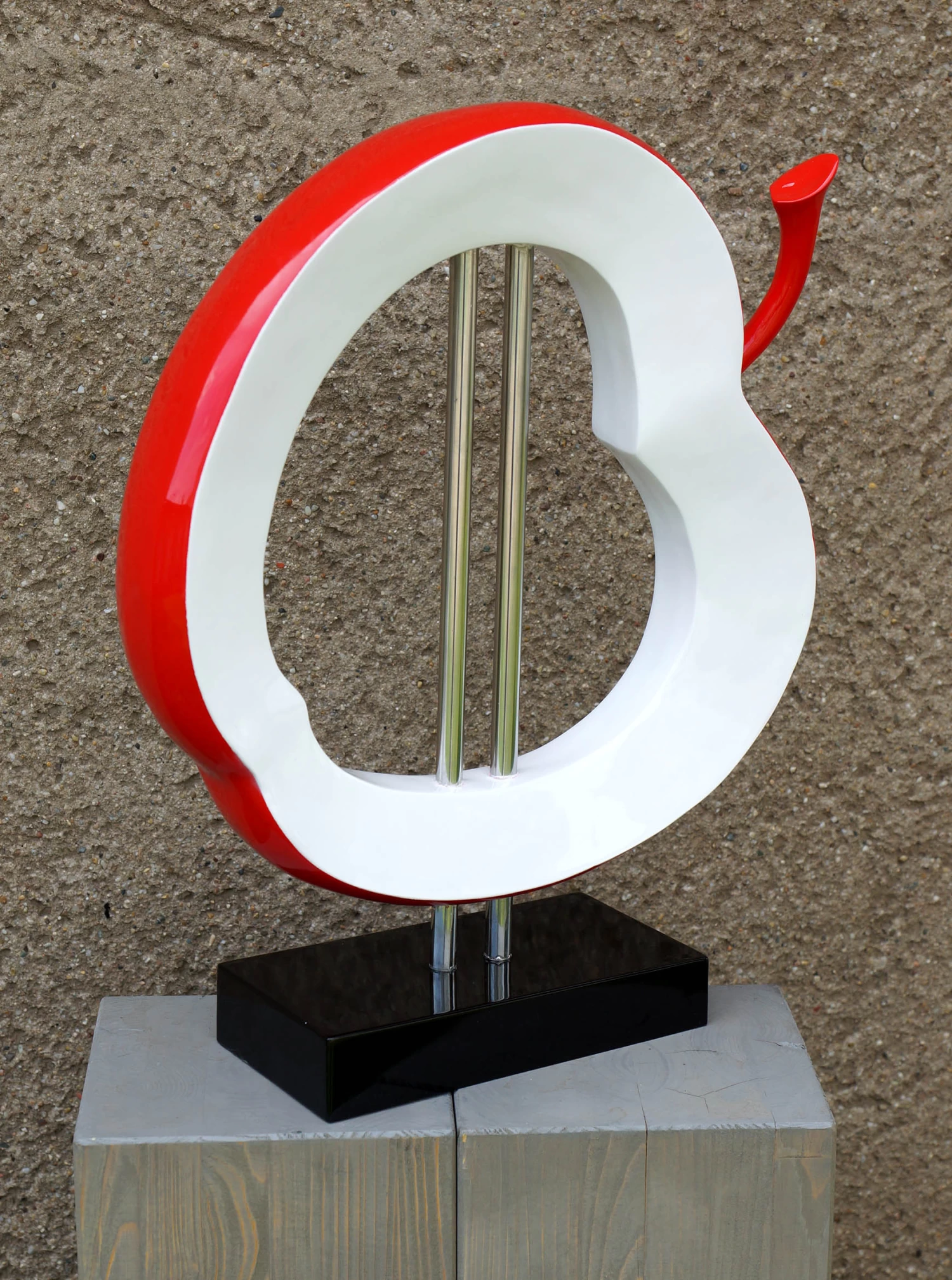 Cross Section Of An Apple - Martin Klein - Fiberglass 2 Cross Section Of An Apple - Martin Klein - Fiberglass - Image 2