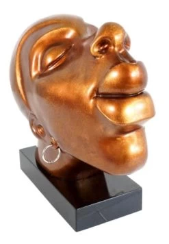 African Head Of Fiberglass - Congo Man - Martin Klein 11 African Head Of Fiberglass - Congo Man - Martin Klein -Salvador Dali Shop 676 559300bb7f1584