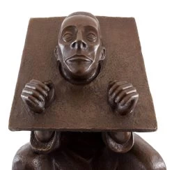 Man In Stocks (1918) - Ernst Barlach - Bronze Figure
