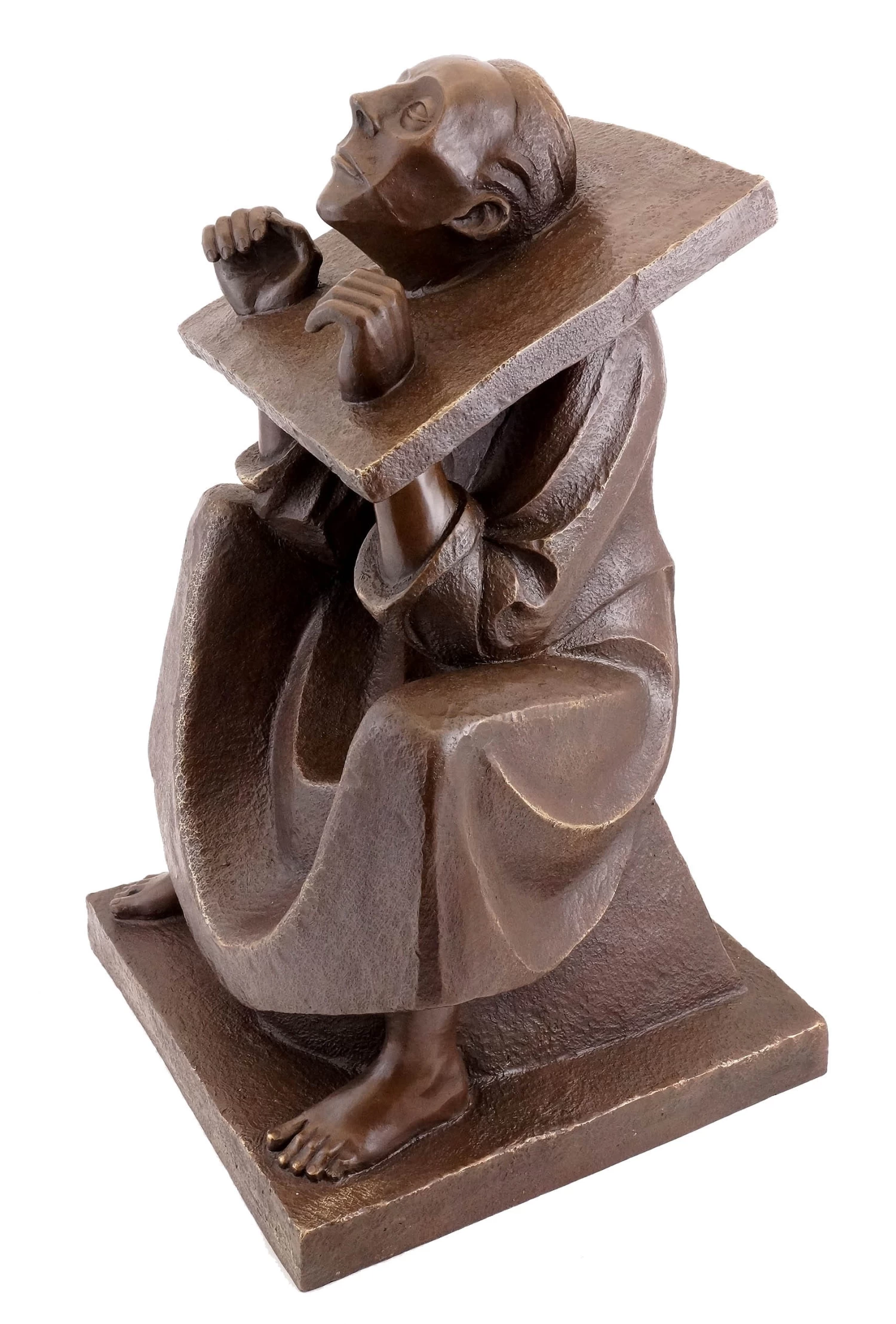 Man In Stocks (1918) - Ernst Barlach - Bronze Figure 7 Man In Stocks (1918) - Ernst Barlach - Bronze Figure - Image 7