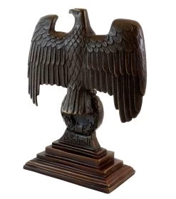 Imperial Eagle On An Iron Cross - First World War - Real Bronze -Salvador Dali Shop 703 7