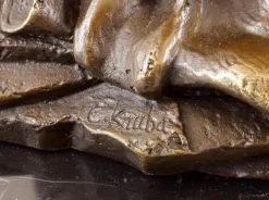 Carl Kauba - Indian With Drum - Bronze Figure - Signed 11 Carl Kauba - Indian With Drum - Bronze Figure - Signed -Salvador Dali Shop 706 459300bd03bfc9