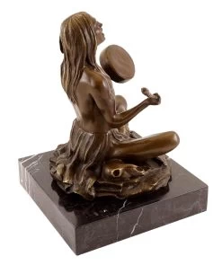 Carl Kauba - Indian With Drum - Bronze Figure - Signed 12 Carl Kauba - Indian With Drum - Bronze Figure - Signed -Salvador Dali Shop 706 559300bd053a8b