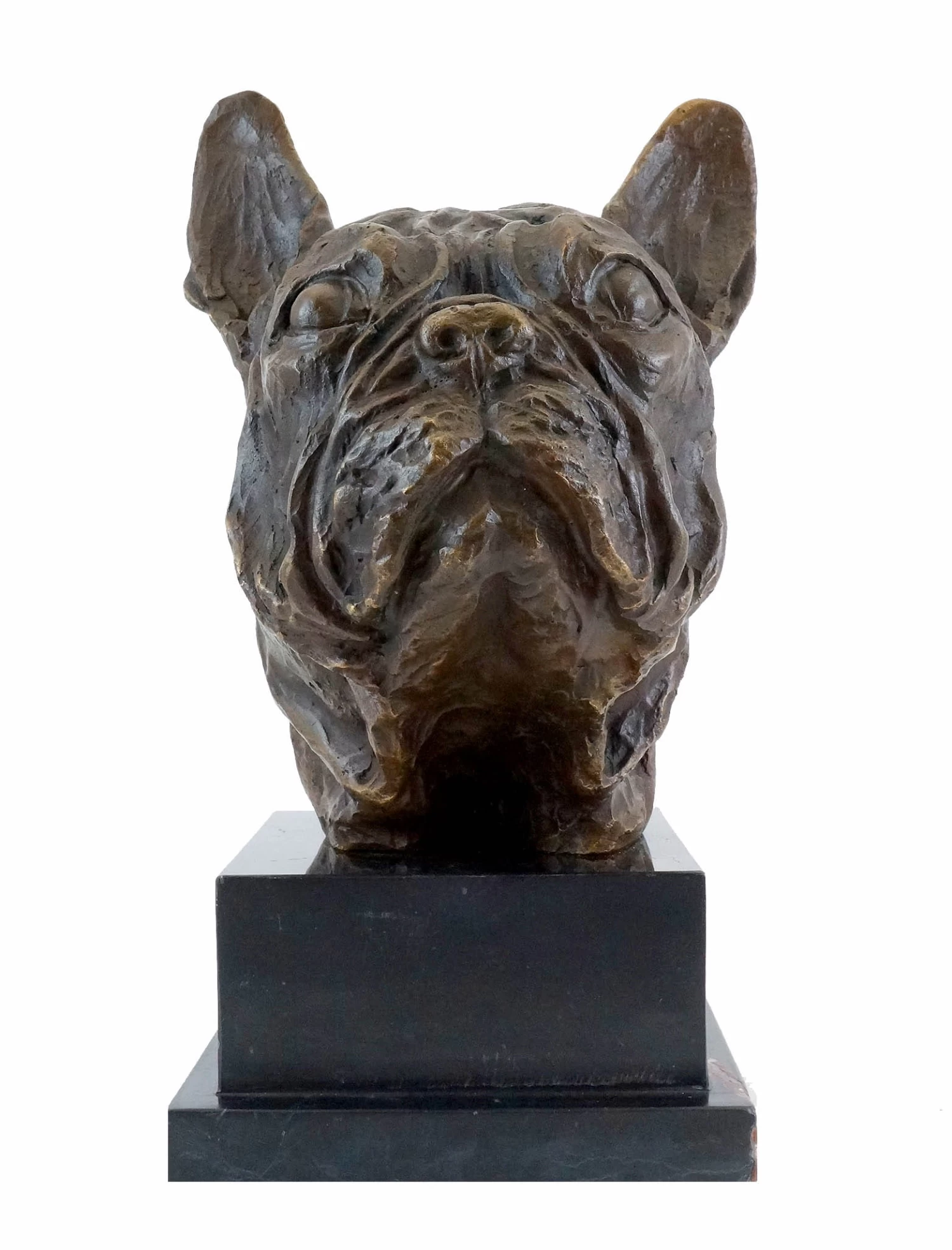 French Bulldog / Bully - Bronze Statue - Signed By Milo 1 French Bulldog / Bully - Bronze Statue - Signed By Milo