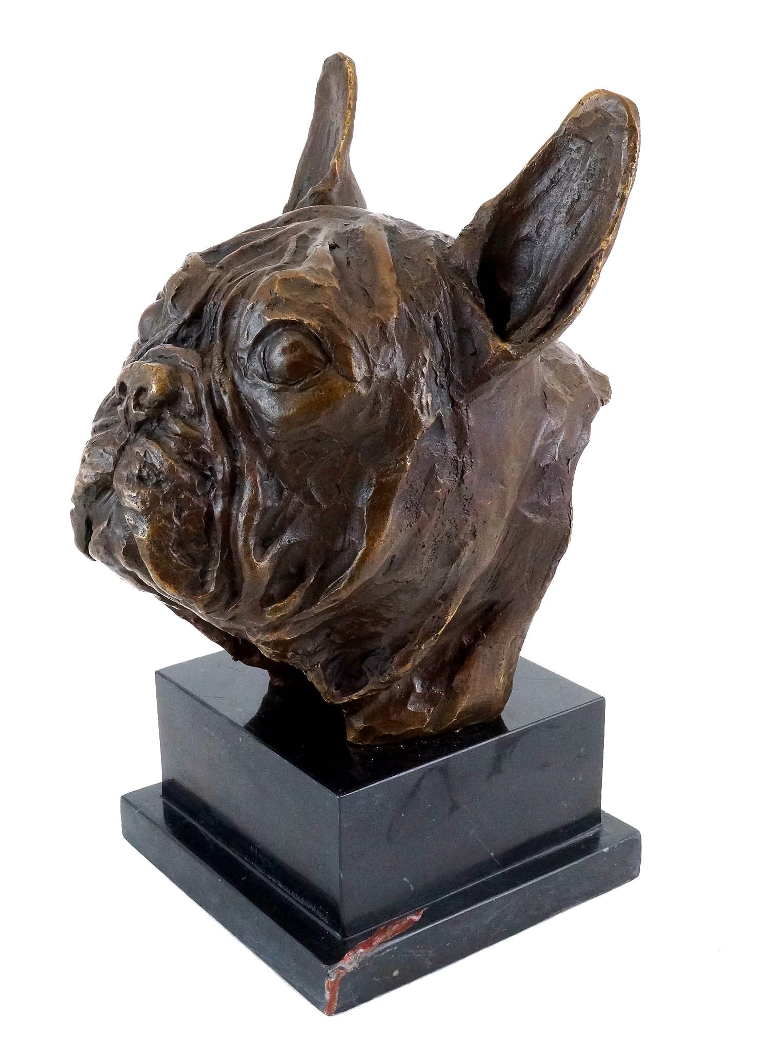 French Bulldog / Bully - Bronze Statue - Signed By Milo 3 French Bulldog / Bully - Bronze Statue - Signed By Milo - Image 3